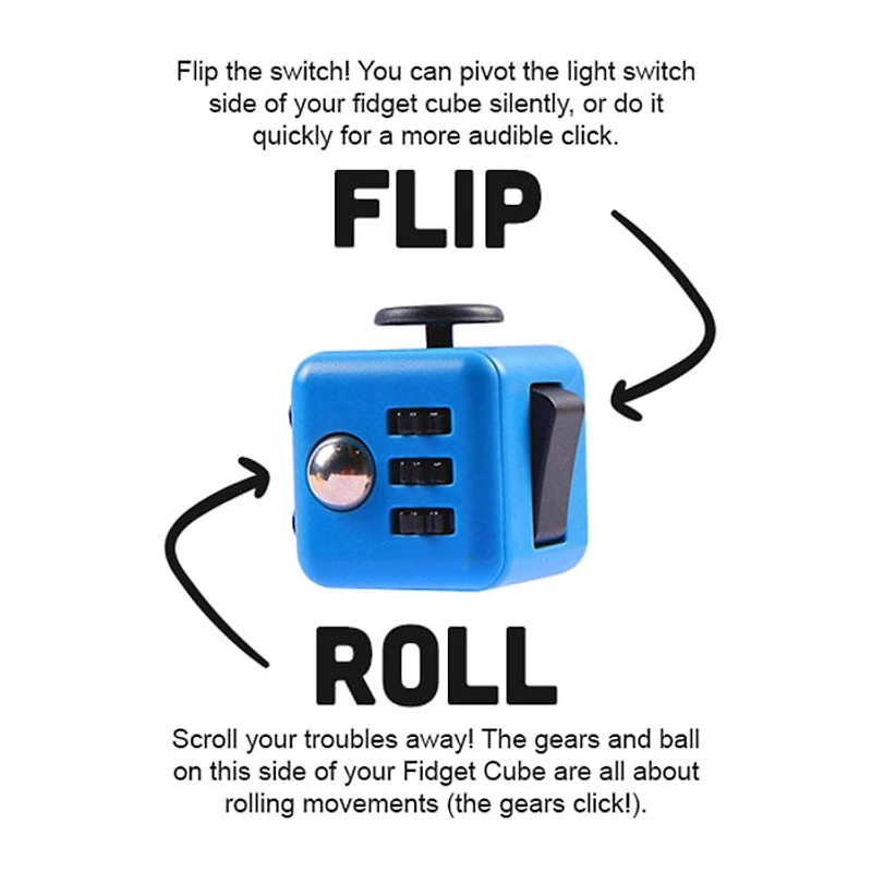 Fidget Cube Assorted (Random Pick)