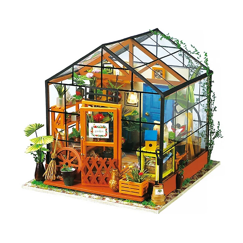 3D Wooden Puzzle Cathy’s Flower House