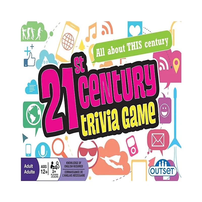 21st Century Trivia Game – A Game About 21st Century History Featuring 1200 Questions
