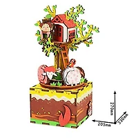3D Wooden Puzzle – Tree House
