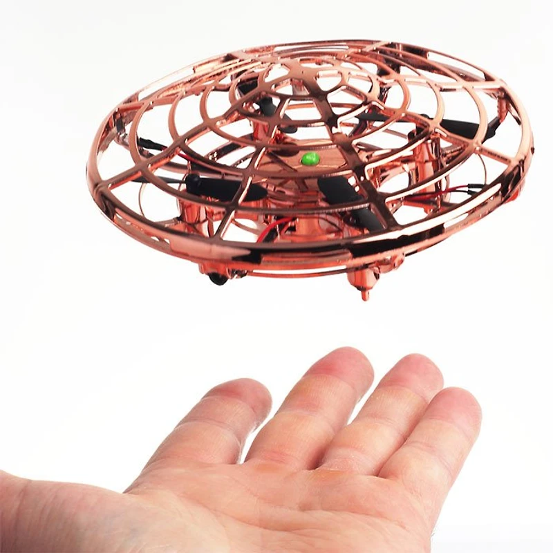 Hand Operated Drone with Infrared Sensor for Obstacle Avoidance