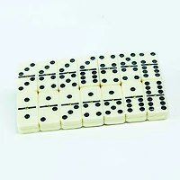 Dominoes Double 6 Black And White