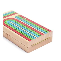 Cribbage Folding Wooden Board Games