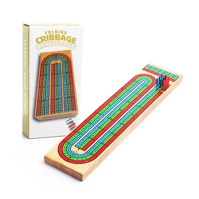 Cribbage Folding Wooden Board Games