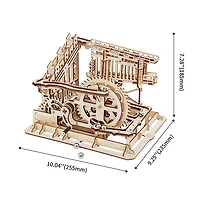3D Wooden Puzzle Mechanical Marble Squad