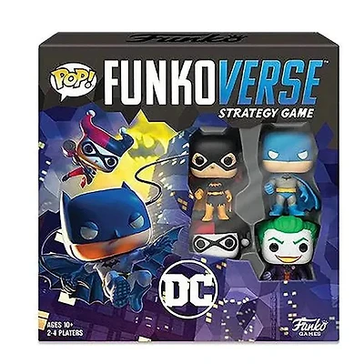 Funkoverse Strategy Board Game DC Theme Set