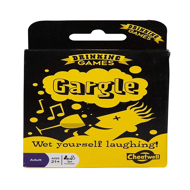 Gargle Drinking Game – Hilarious Musical Travel Card Game