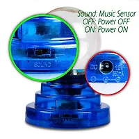 Purple Plasma Electric Nebula Lightening Ball and Touch Sensitive 3.5 Inch