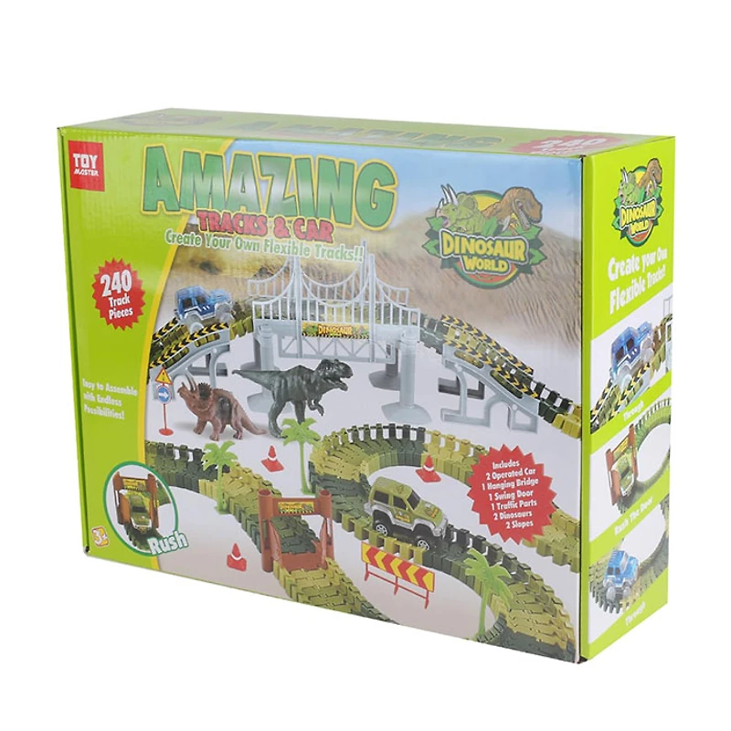 Magic Tracks Dino World 256 Pieces