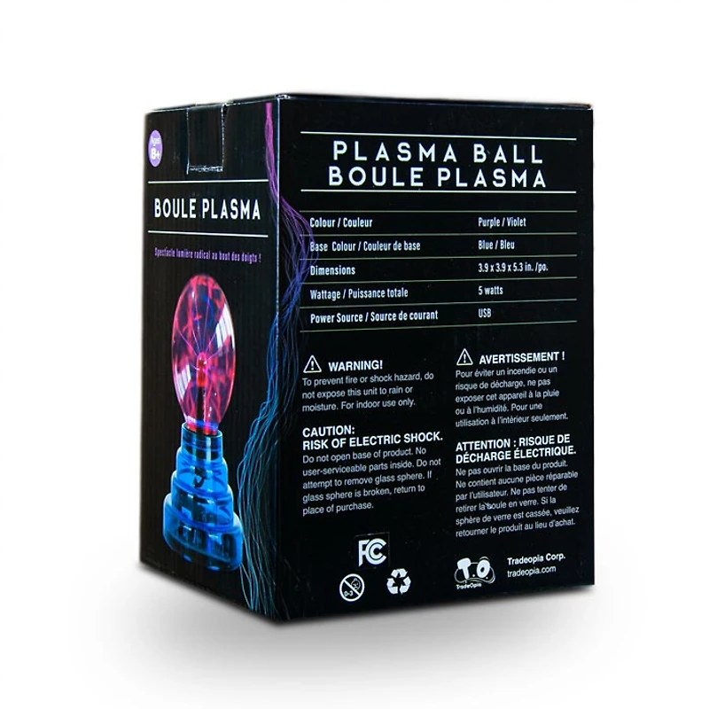 Plasma Ball USB Powered 3 Inch