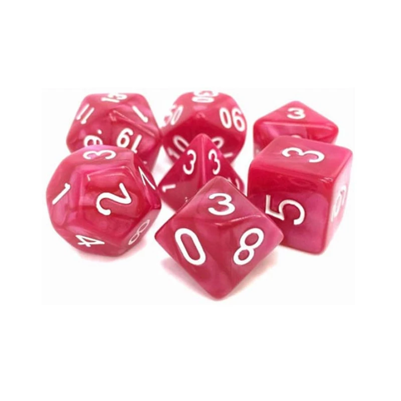Chessex 7 piece Assorted D&D Dice Sets (Random Pick)