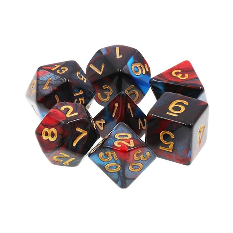 Chessex 7 piece Assorted D&D Dice Sets (Random Pick)