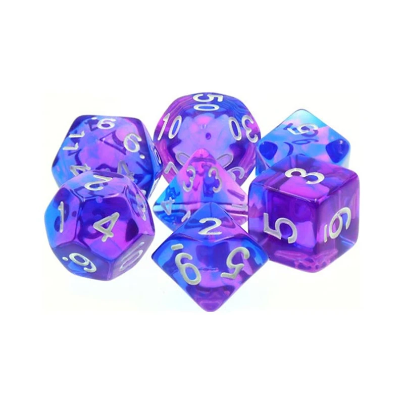 Chessex 7 piece Assorted D&D Dice Sets (Random Pick)