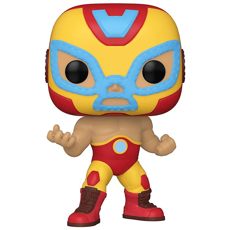 Funko Pop! Marvel, Lucha Libre – El Héroe Invicto Luchadores Ironman