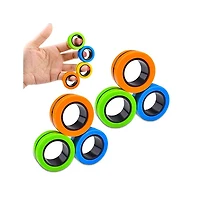 Assorted Magnetic Rings Set Includes 3 Rings (Random Pick)