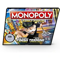 Monopoly Speed Board Game for Ages 8 and Up, Game for 2-4 Players