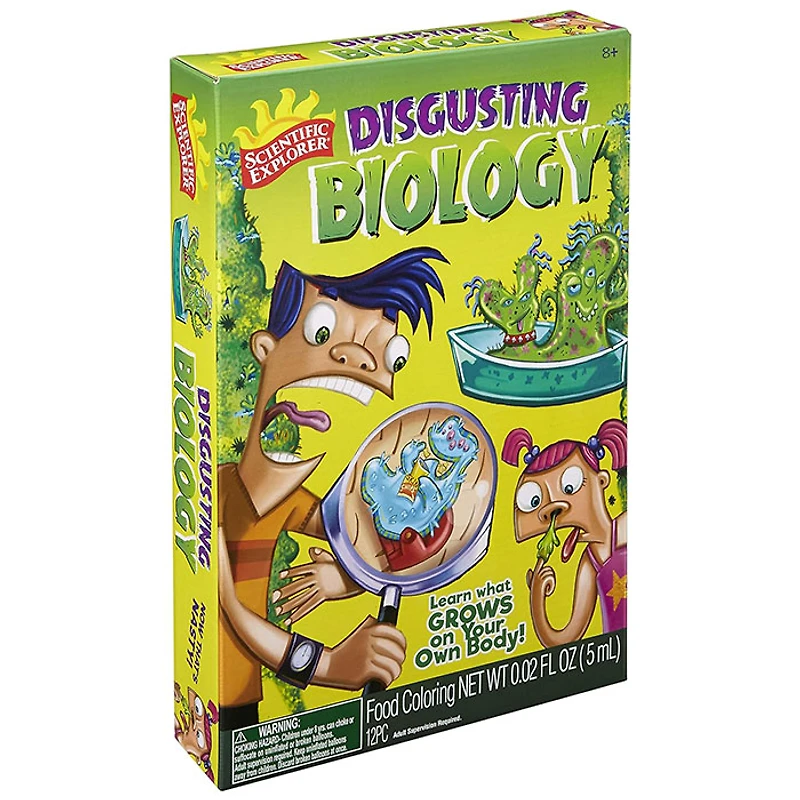 Scientific Explorer Disgusting Biology Kids Science Kit