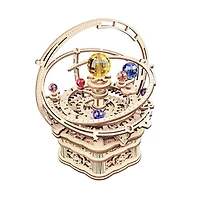 3DWP STARRY NIGHT ORRERY MUSIC BOX