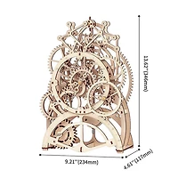 3D Wooden Puzzle – Pendulum Clock