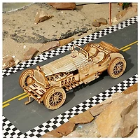 3D Wooden Puzzle – V8 Grand Prix Model Car