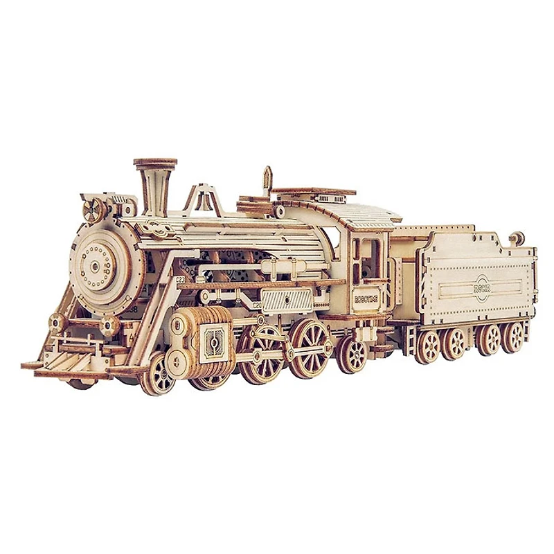 3D Wooden Puzzle – Prime Steam Express Model