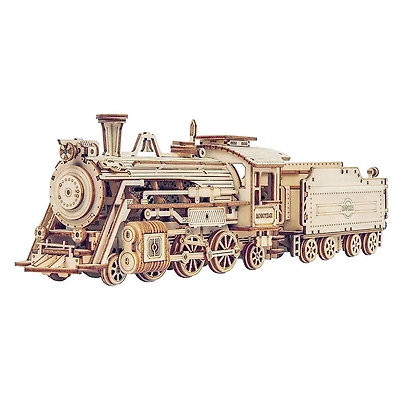 3D Wooden Puzzle – Prime Steam Express Model