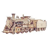 3D Wooden Puzzle – Prime Steam Express Model
