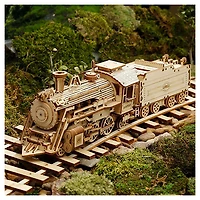 3D Wooden Puzzle – Prime Steam Express Model