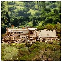 3D Wooden Puzzle – Prime Steam Express Model