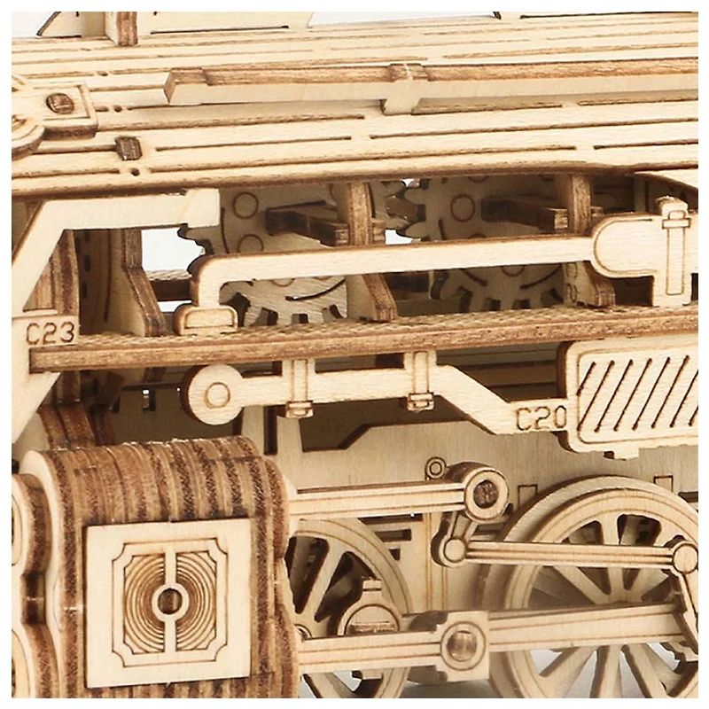 3D Wooden Puzzle – Prime Steam Express Model