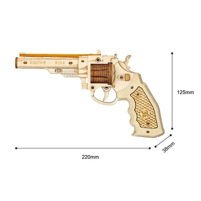 3D Wooden Puzzle – Corsac M60 Model
