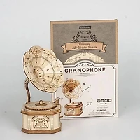 3D Wooden Puzzle – Gramophone