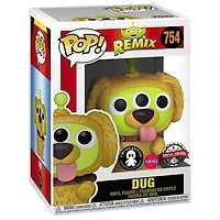 Funko Pop! Pixar Alien Remix Dug (Flocked)