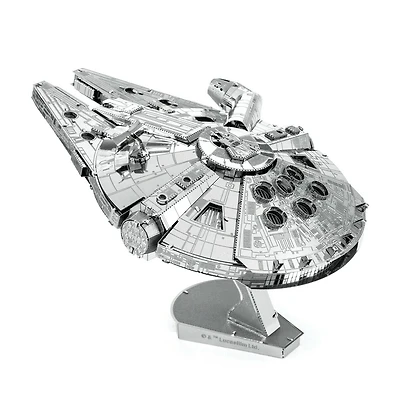 Metal Earth ICONX Star Wars Millennium Falcon Premium Series 3D Metal Model Kit