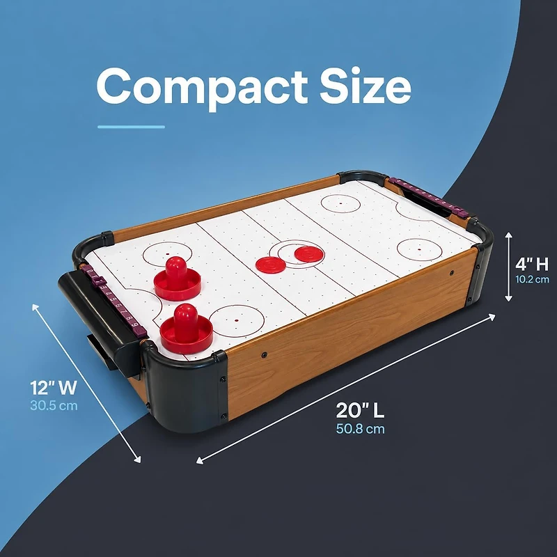 Air Hockey Wooden Medium (Style May Vary)