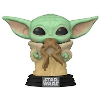 Pop Star Wars: Mandalorian The Child With Frog Vinyl Figure