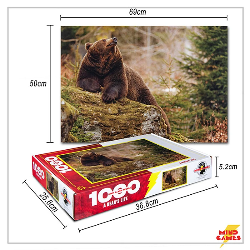 A Bear’s Life 1000 Pieces Jigsaw Puzzle