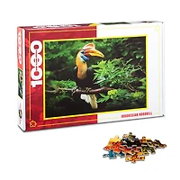 Indonesian Hornbill 1000 Pieces Jigsaw Puzzle
