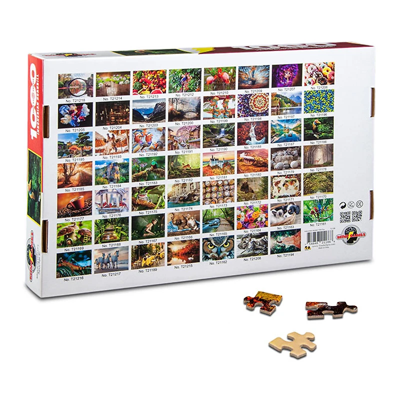 Indonesian Hornbill 1000 Pieces Jigsaw Puzzle