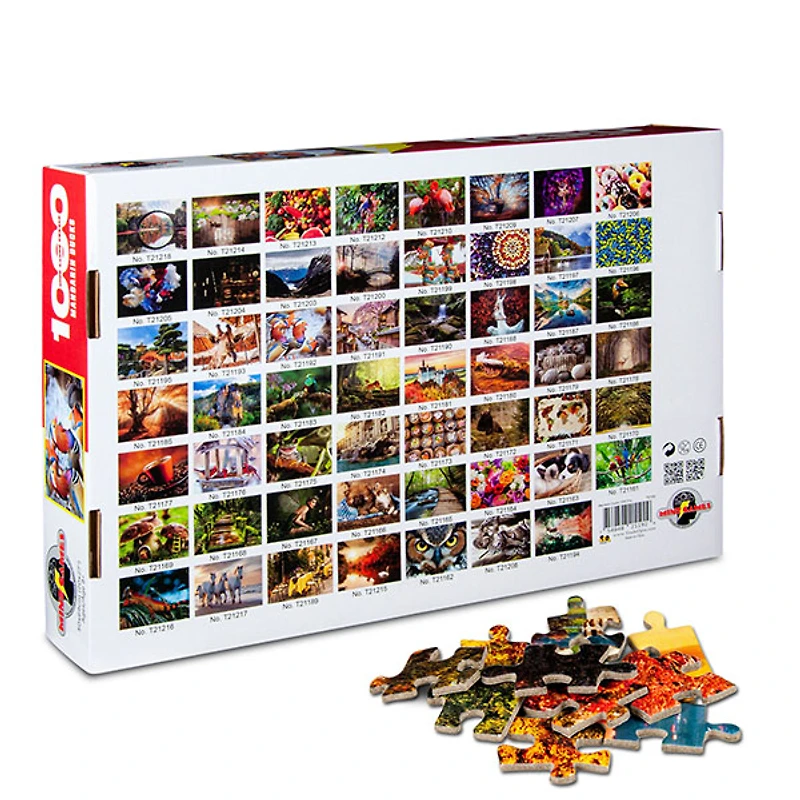 Mandarin Ducks 1000 Pieces Jigsaw Puzzle