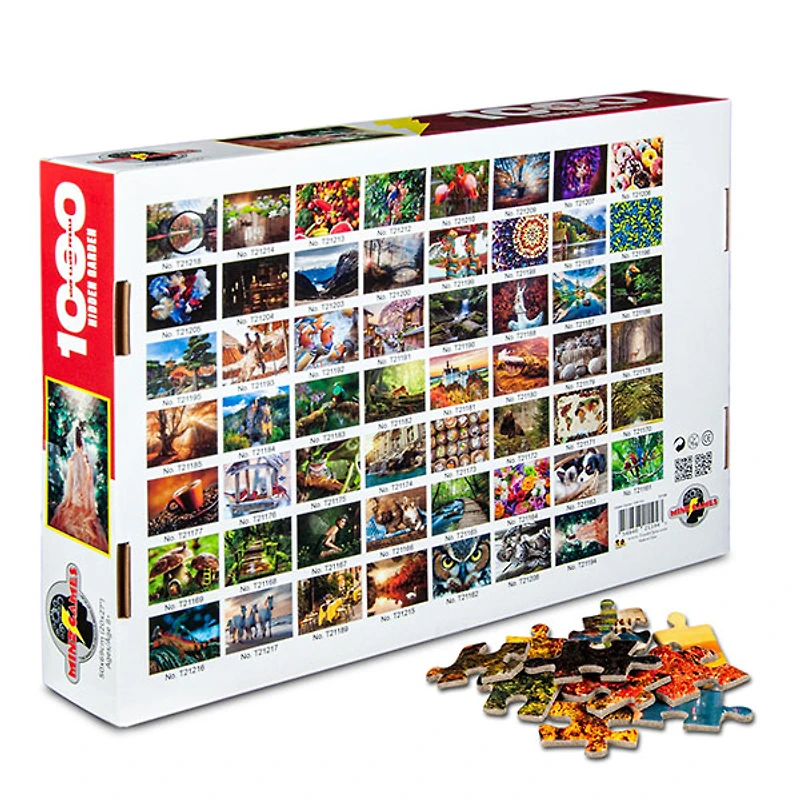 Hidden Garden 1000 Pieces Jigsaw Puzzle