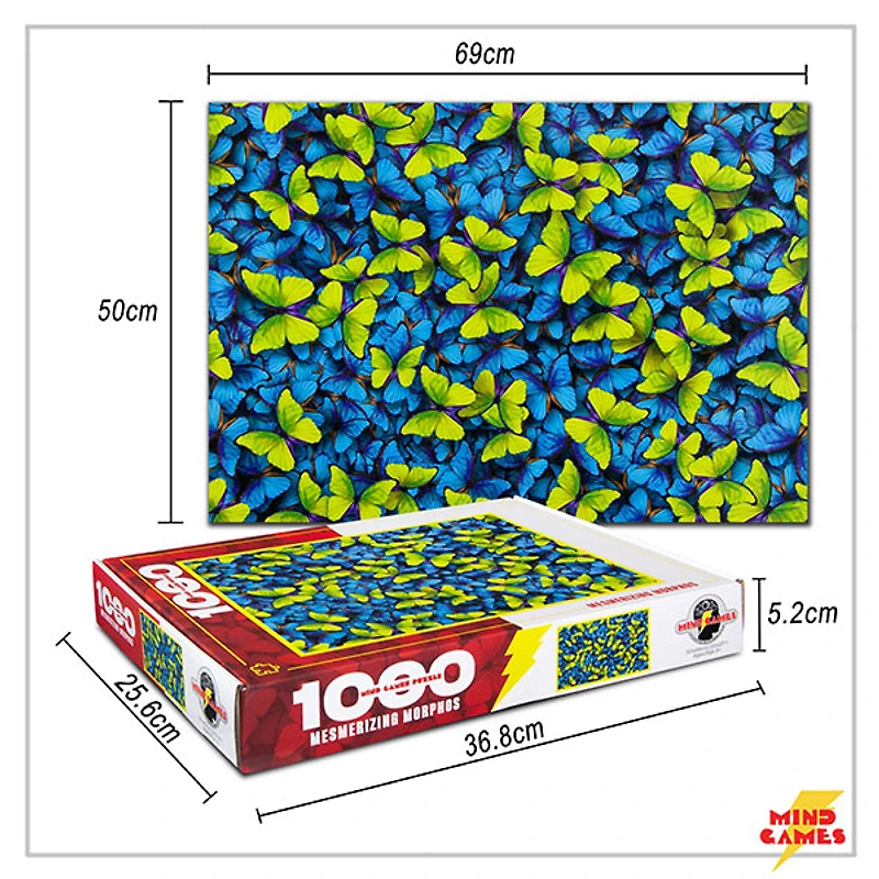 Mesmerizing Morphos 1000 Pieces Jigsaw Puzzle