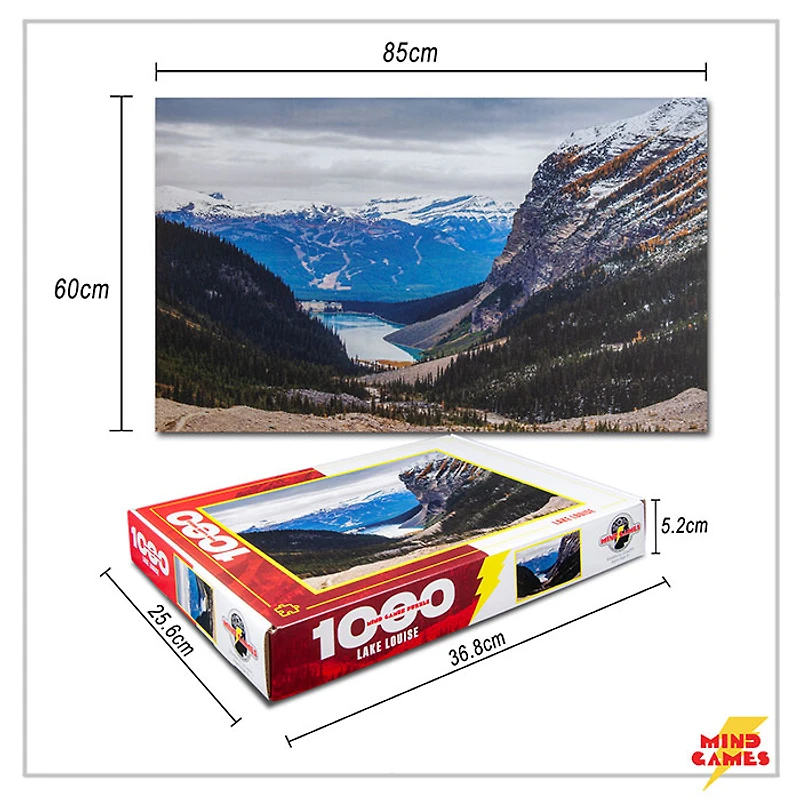 Lake Louise 1000 Pieces Jigsaw Puzzle