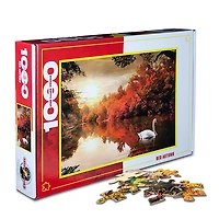 Red Autumn 1000 Pieces Jigsaw Puzzle