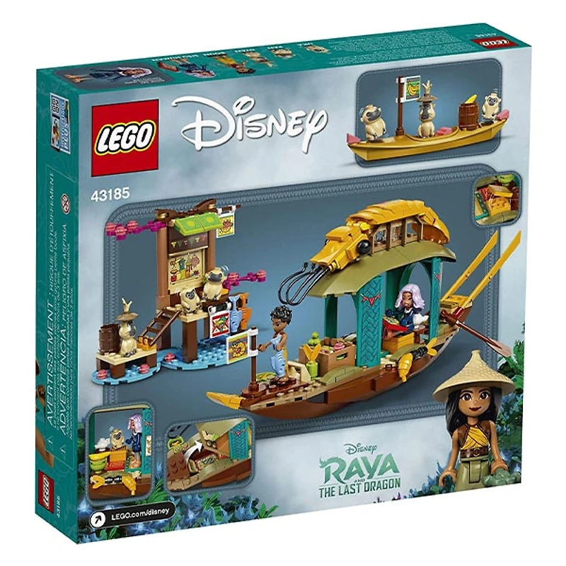 LEGO Disney Raya and the Last Dragon’s Boun’s Boat 43185 (247Pcs)