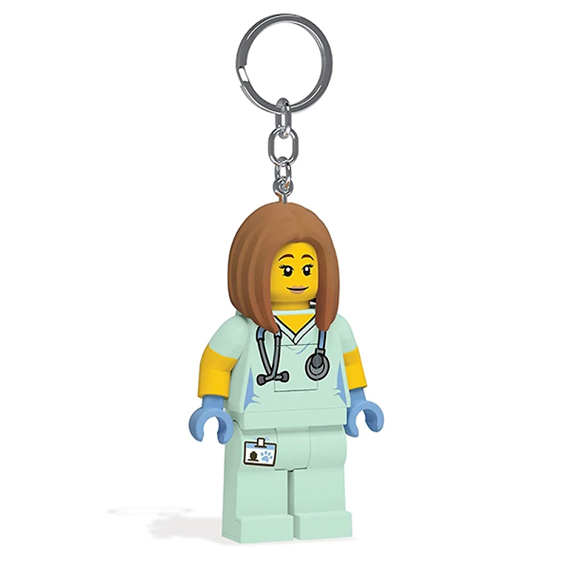 LEGO Veterinarian LED Keychain