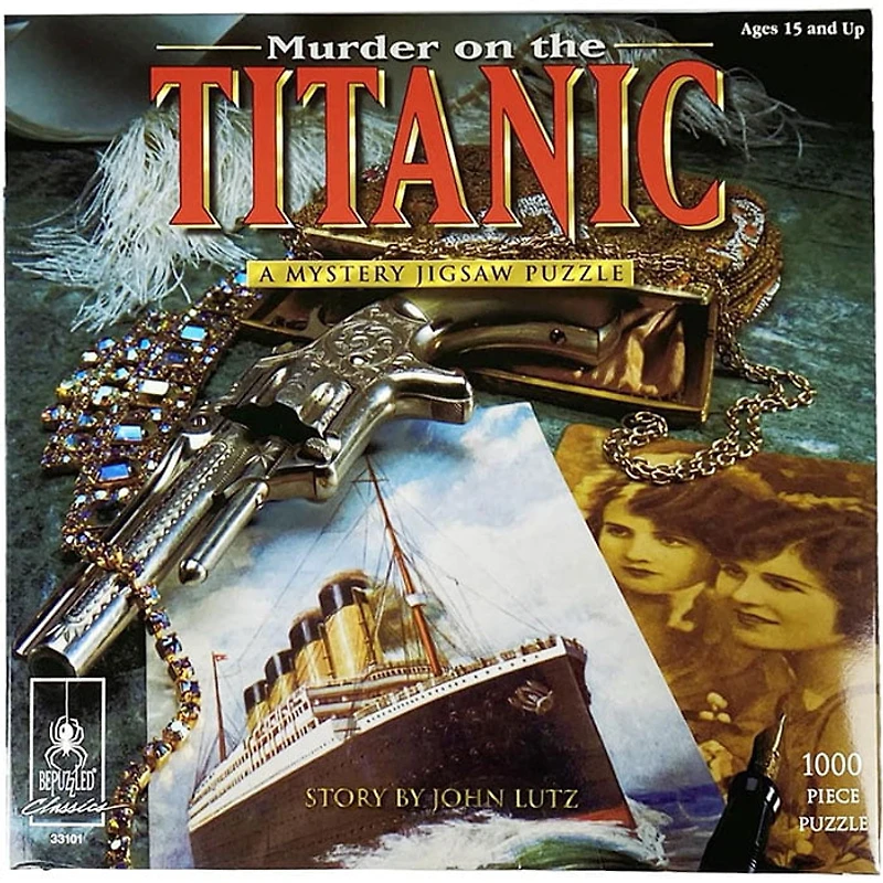 Murder on the Titanic – A Mystery Jigsaw Puzzle 1000 pcs