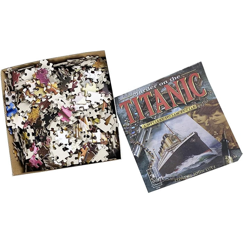 Murder on the Titanic – A Mystery Jigsaw Puzzle 1000 pcs
