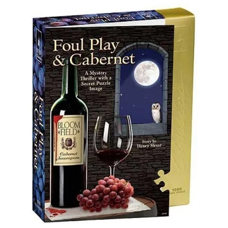 Classic Mystery Jigsaw Puzzle – Foul Play & Cabernet