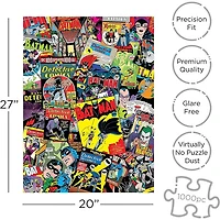 Batman Collage 1000 Piece Jigsaw Puzzle